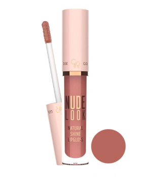 رژ مایع NUDE LOOK 'گلدن رز SHINE NATURAL
