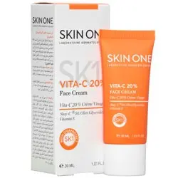 اسکین وان کرم صورت ویتامین سی skin one 20% vitamin c